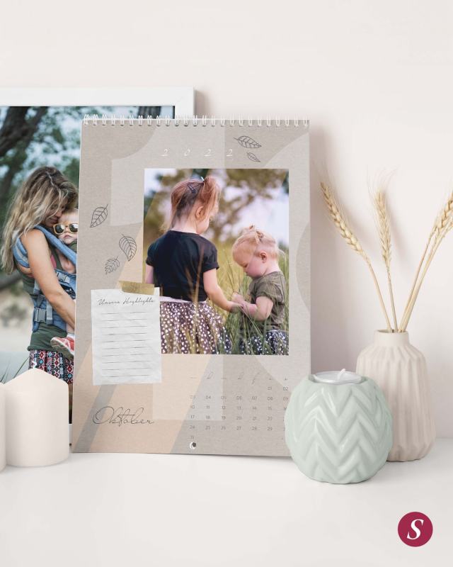  Tischkalender online mit eigenen Fotos selbst gestalten und drucken lassen 