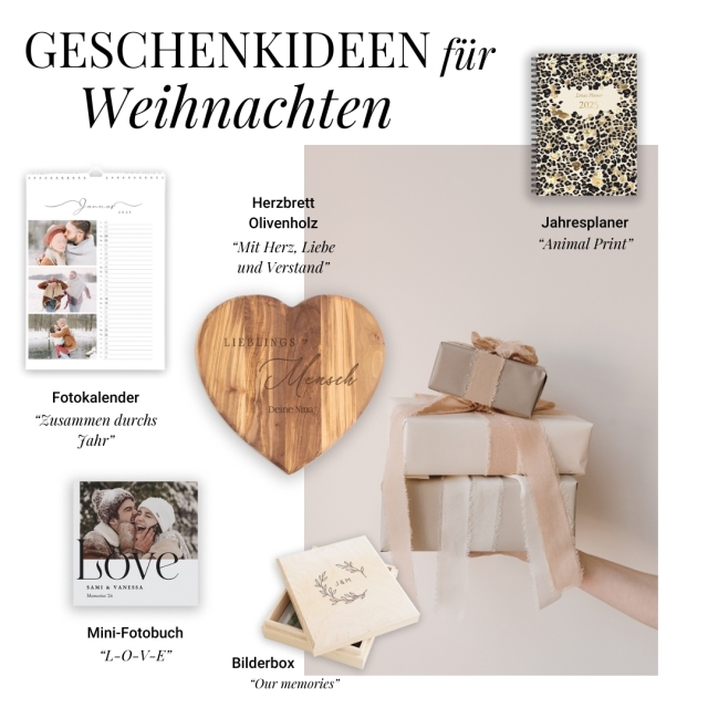Wir haben die perfekten Geschenkideen fr Deine Liebsten zu Weihnachten!  Schenke ihnen einzigartige, personalisierbare Geschenke, die Deine Wertschtzung zeigen  ob mit individuellen Fotos oder einer liebevollen Gravur.  Fr immer und unvergesslich. #sendmoments #FeierdenMoment #Geschenkideen