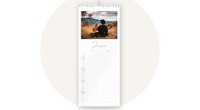 Verschiedene Fotokalender  mit Fotos für Tisch und Wand