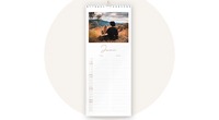 Verschiedene Familienkalender mit Fotos zum Aufhängen oder als Tischaufsteller