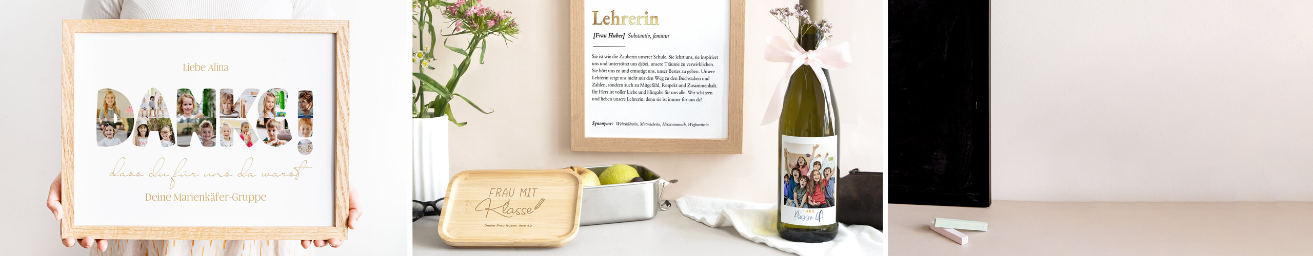 Personalisierte Abschiedsgeschenke für Lehrer:innen