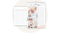 Küchenkalender mit Spalten zum Beschriften