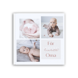 Fotobuch für Oma mit Bildern vom Enkelkind