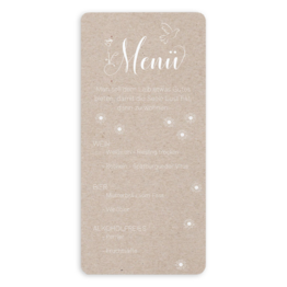 Menükarten zur Kommunion