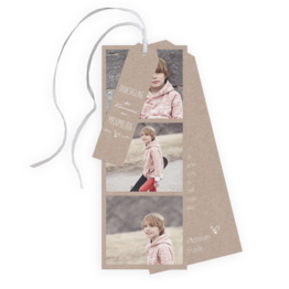 Danksagungskarte zur Kommunion