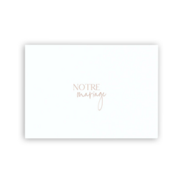 Enveloppe pour carte de mariage