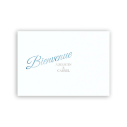 Enveloppe pour carte de naissance