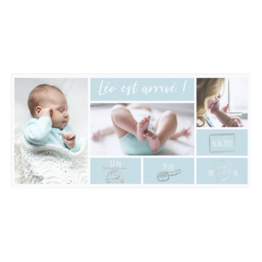 Carte de faire-part pour naissance