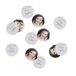 Personalisiertes Konfetti zur Jugendweihe