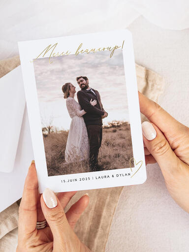 Carte avec son propre design