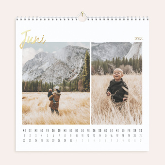 Fotokalender 'Phänomenales Jahr' im Hochformat zum Aufhängen