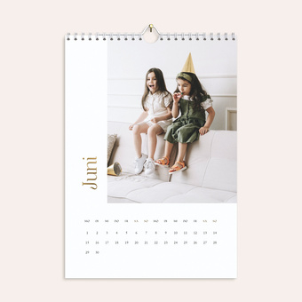 Fotokalender 'Mein Lieblingsjahr' mit Foto von 2 Kindern