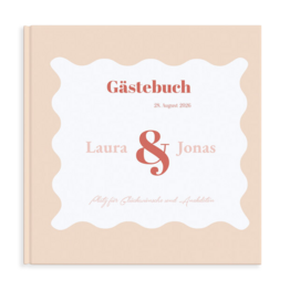 Personalisiertes Gästebuch zur Hochzeit