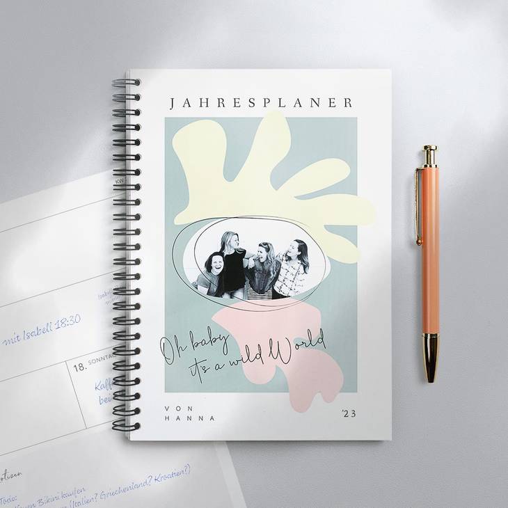 Personalisierte Kalender 2023: online individuell gestalten