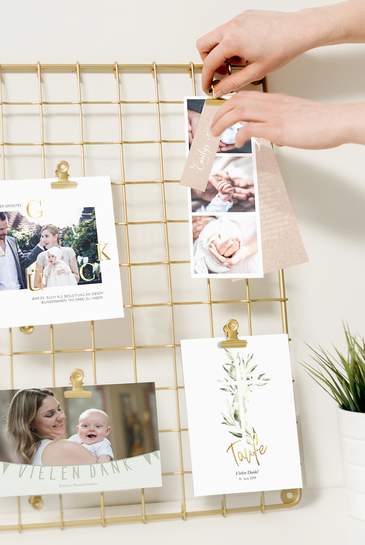 Zu den Danksagungen zur Taufe