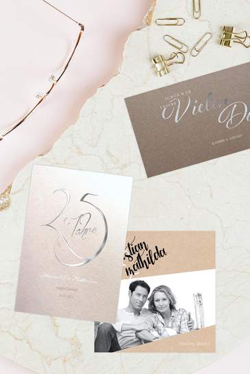 Zu den Danksagungen zur Silberhochzeit