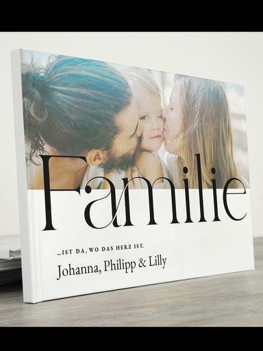 Familienfotobuch jetzt bequem & einfach online gestalten