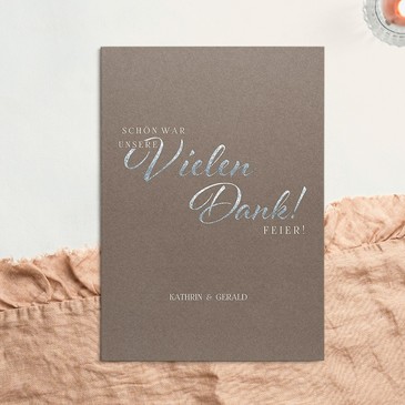 Zu den Danksagungskarten