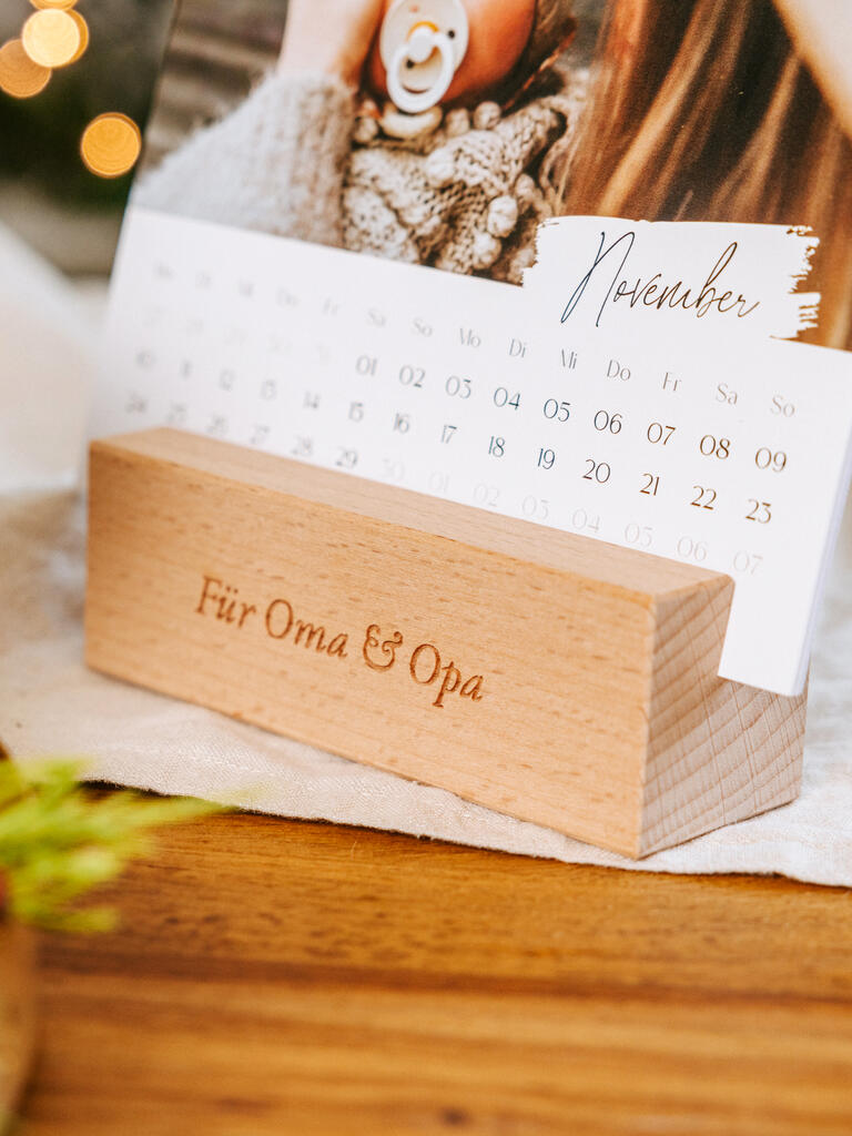 Tischkalender 2025: online personalisierbar mit Deinen Fotos