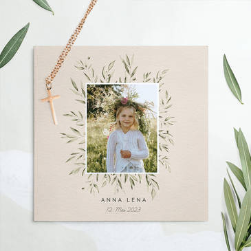 Zu den Einladungskarten zur Kommunion