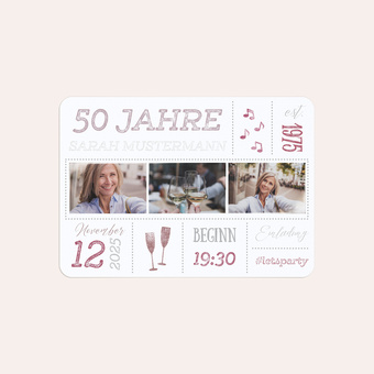 Zur Einladung 'Terminsache 50'