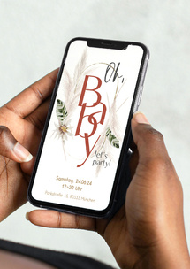 Zur Babyparty-Kollektion 'Boho Moho'