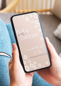 Zur Babyparty-Kollektion 'Gänseblümchen-Tanz'