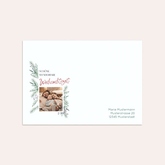 Weihnachtskarten Mit Schriftzügen & Umschlägen – 24 Stück, Hochwertiger Karton, Spirituelle Botschaften