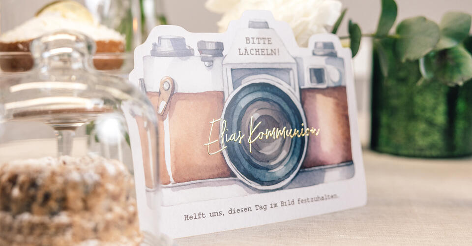 Jetzt Fotospiel zur Kommunion online selbst gestalten