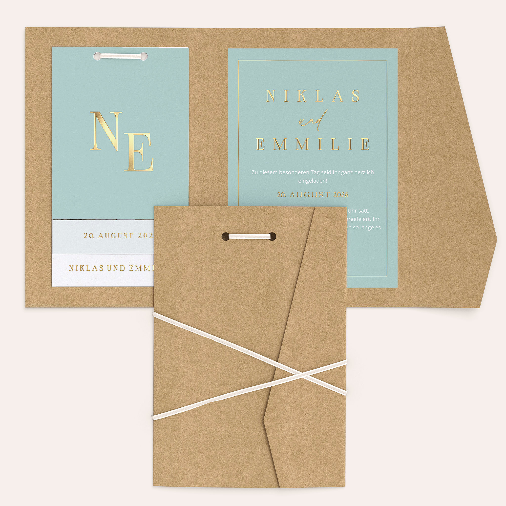 Hochzeitseinladung - Der perfekte Tag