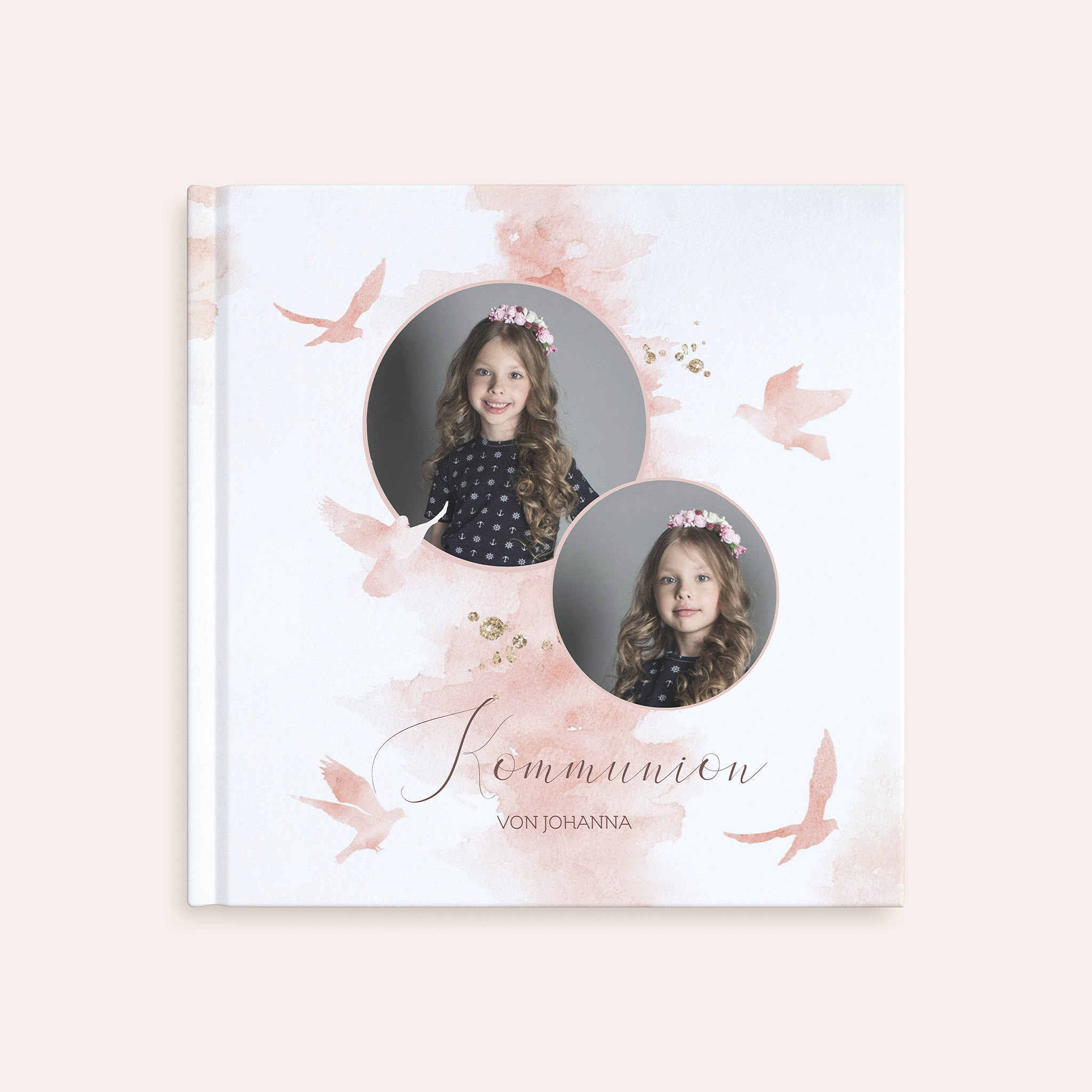 Fotobuch Kommunion - Taubenschwärmerei