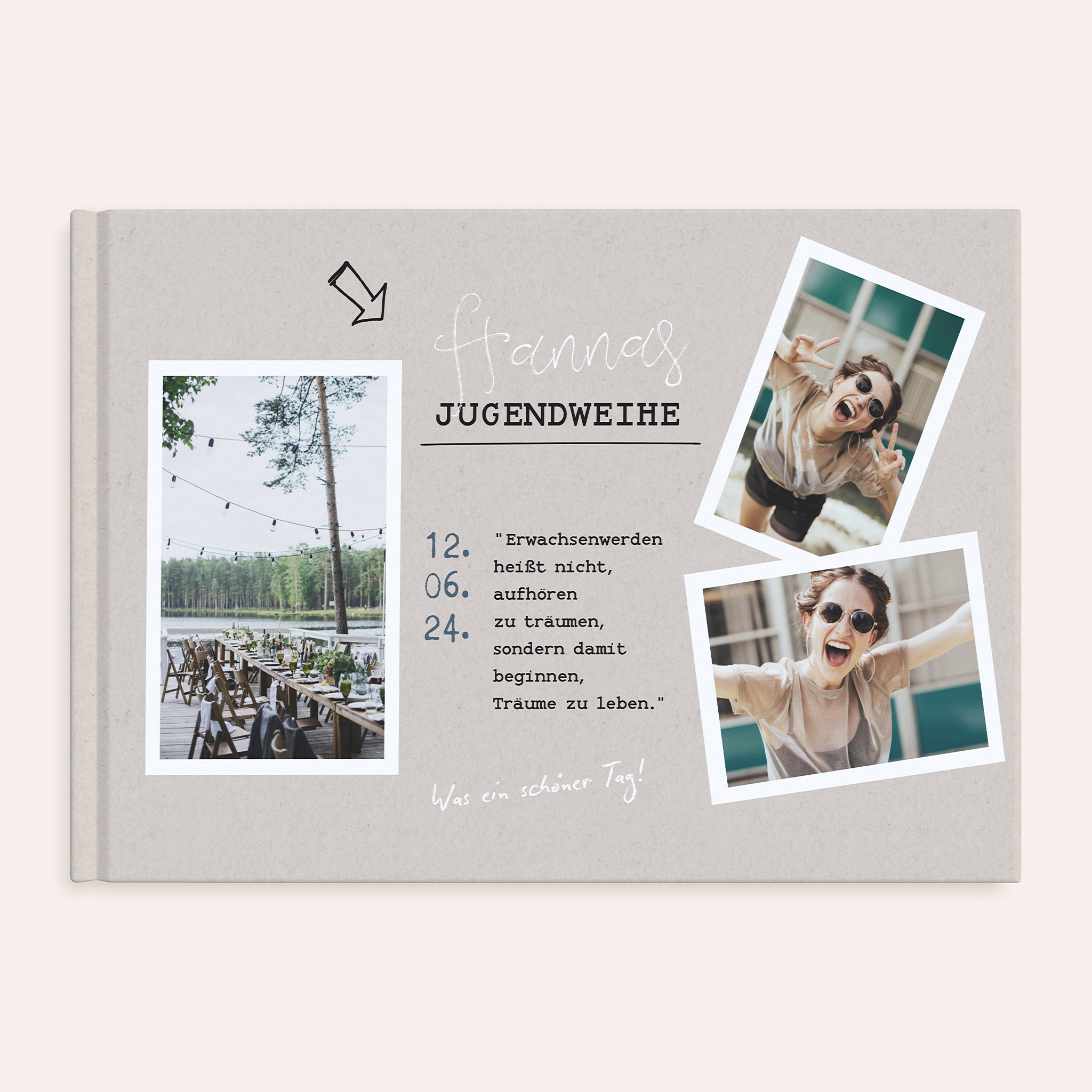 Fotobuch Jugendweihe - Ticket fürs Erwachsensein