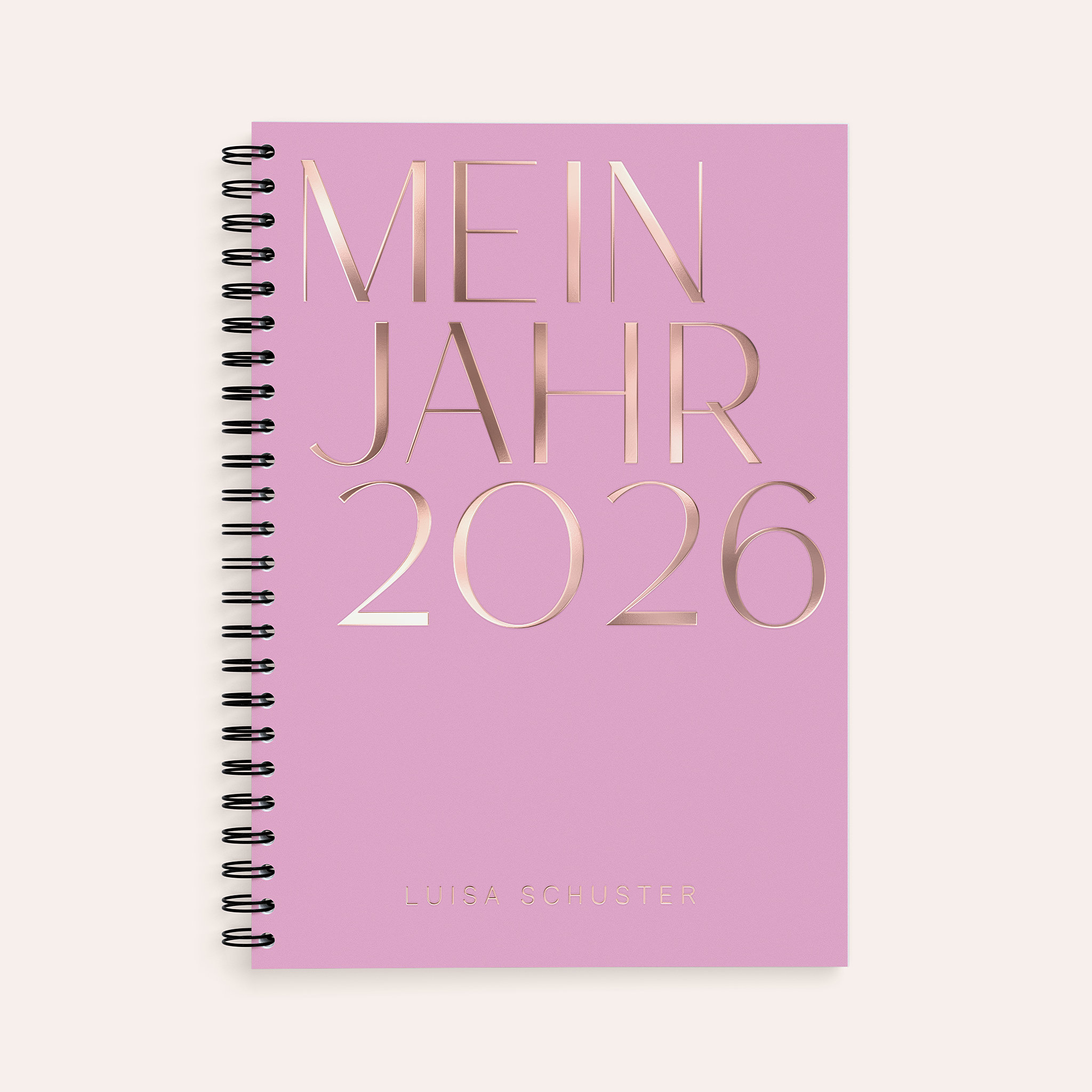 Jahresplaner - Ein Traum in Pink