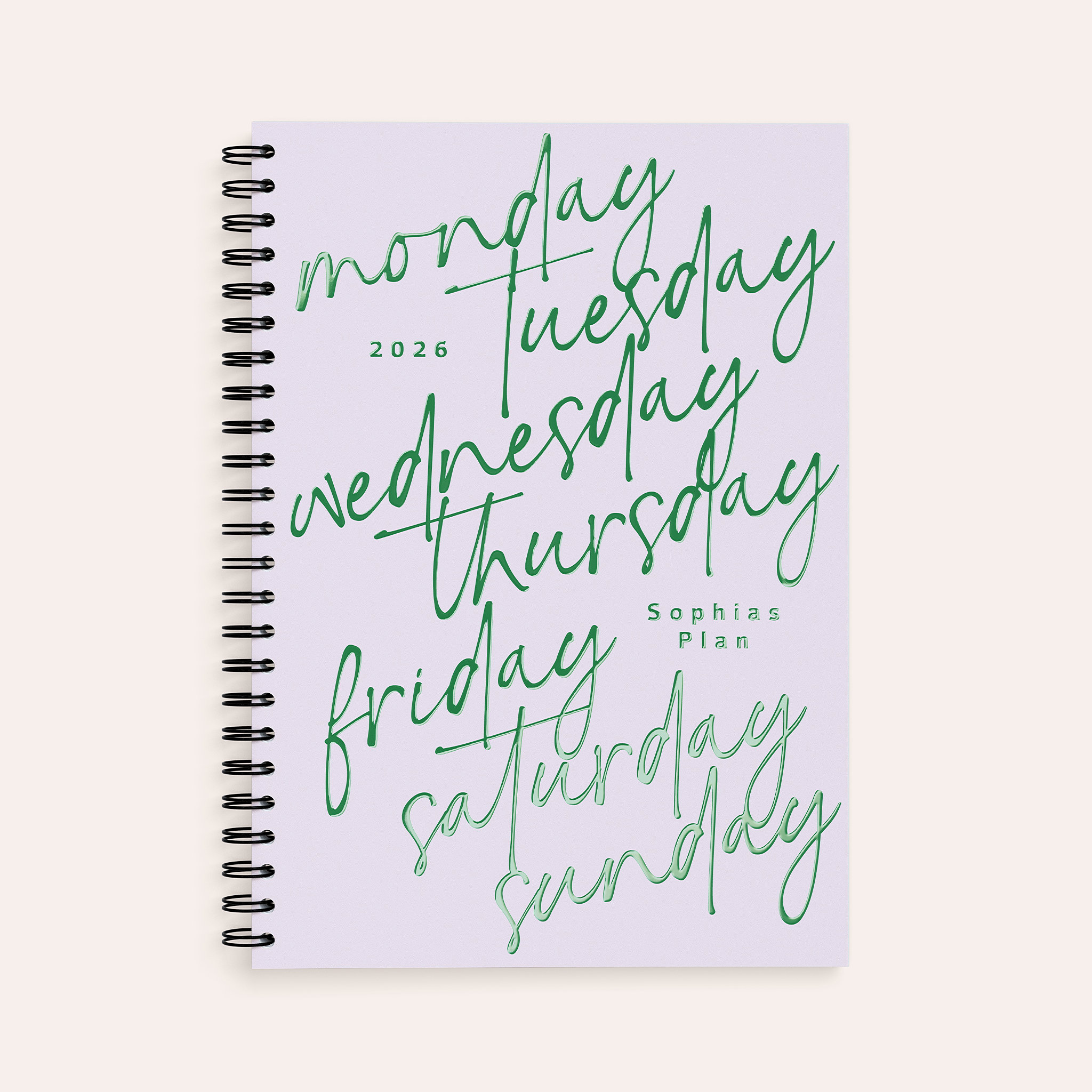 Jahresplaner - Colorful Notes