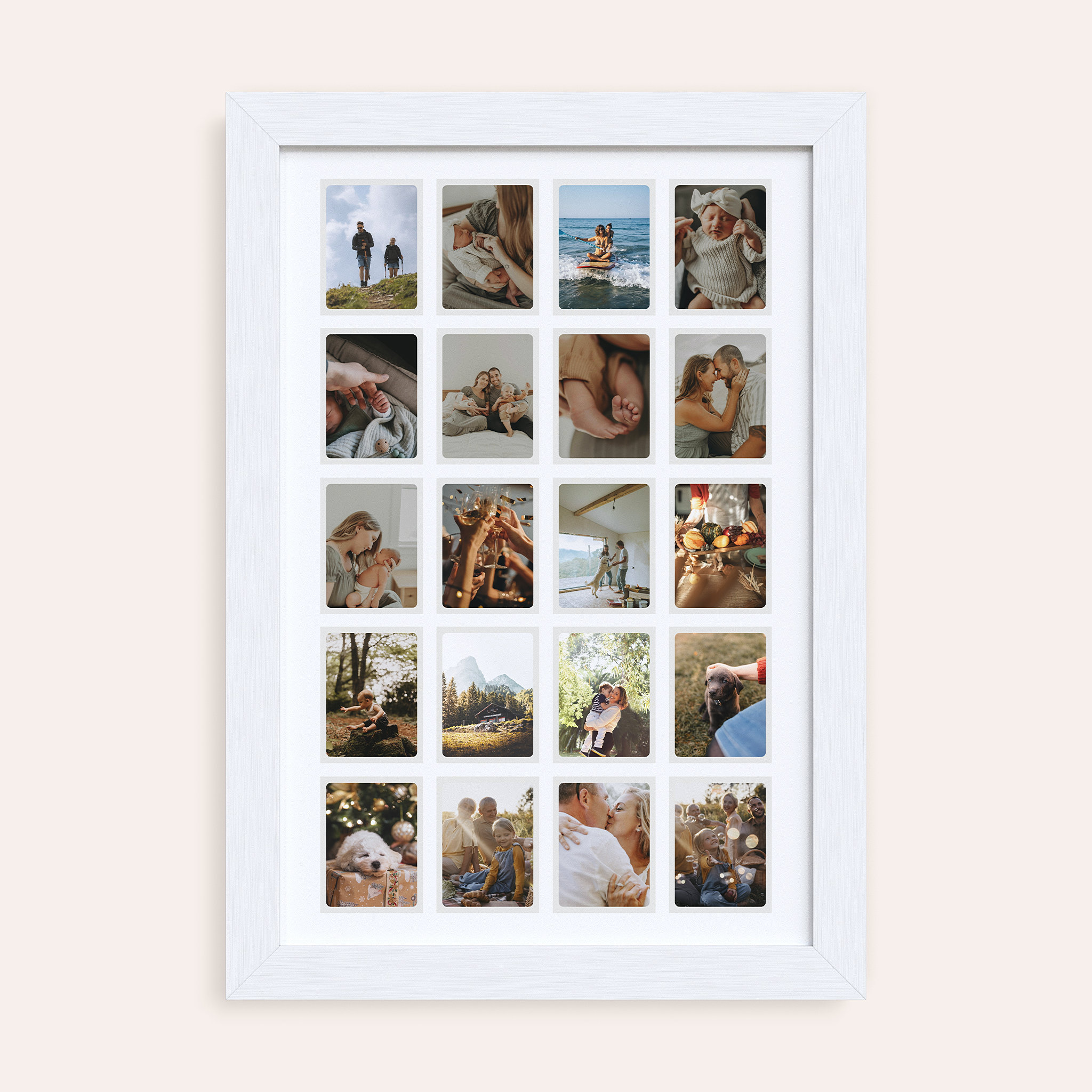 Geschenke zum Muttertag - Wandbild “Bunte Facetten”