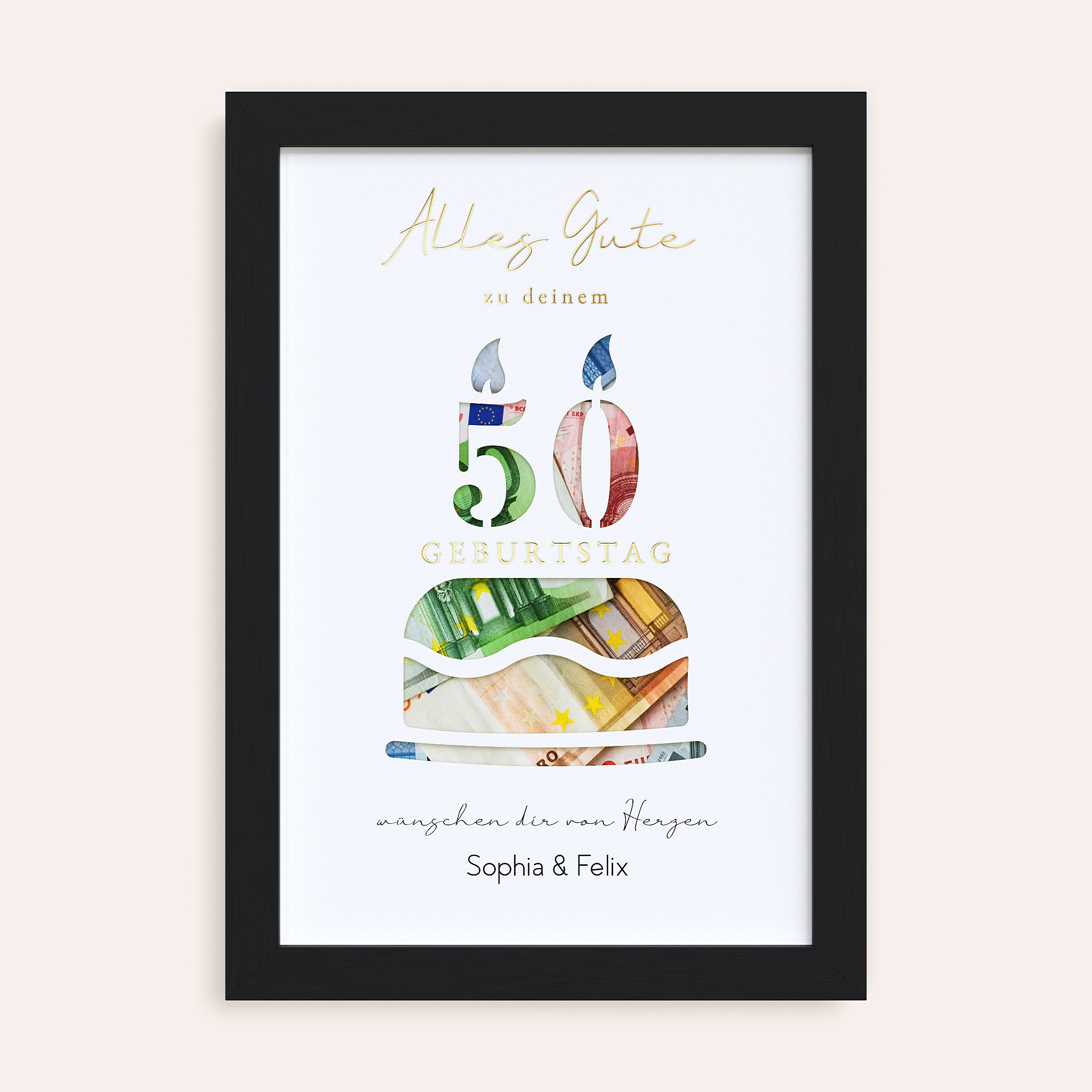 Geldgeschenke - Celebrate 50