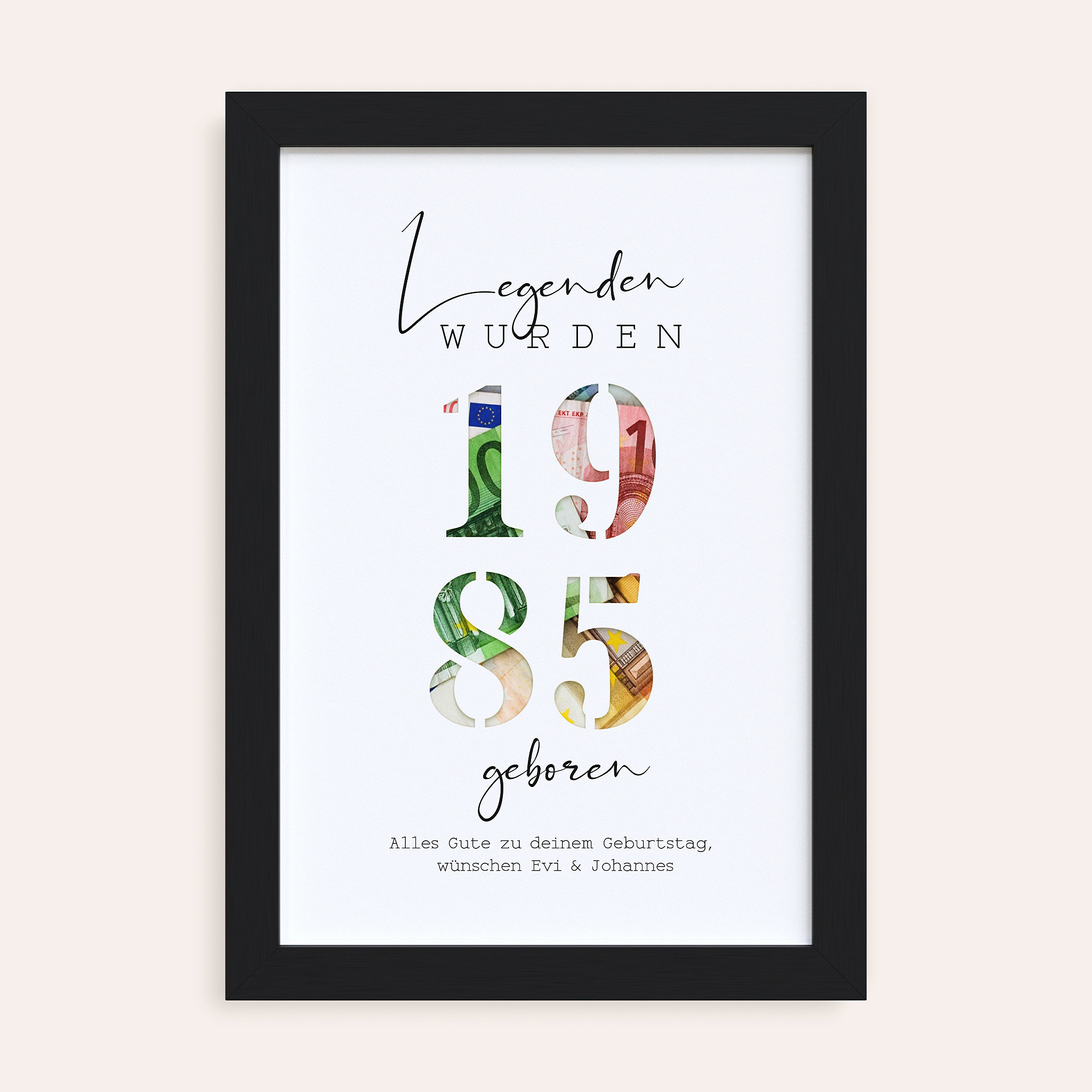 Geldgeschenke - 40 Jahre