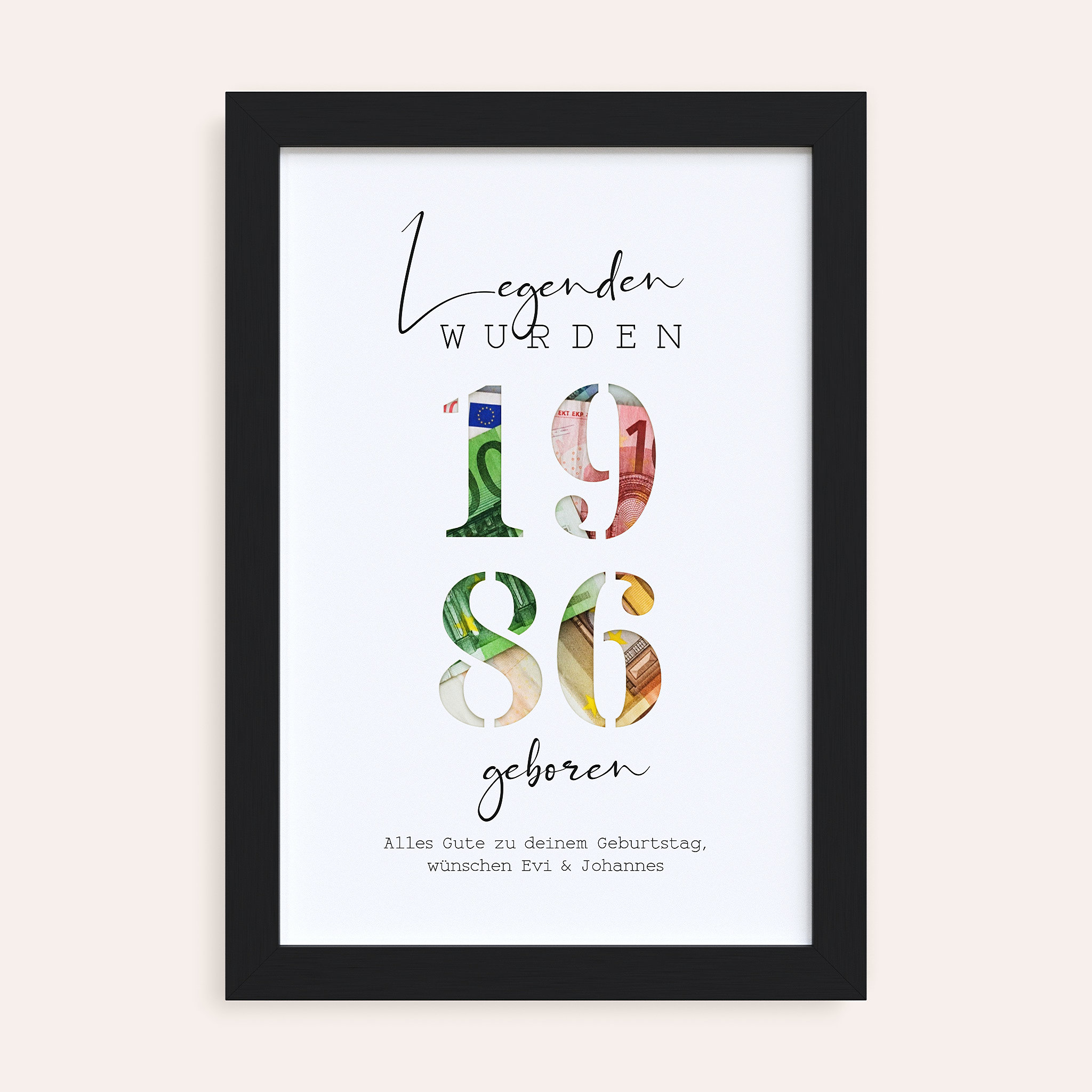 Geldgeschenke - 40 Jahre