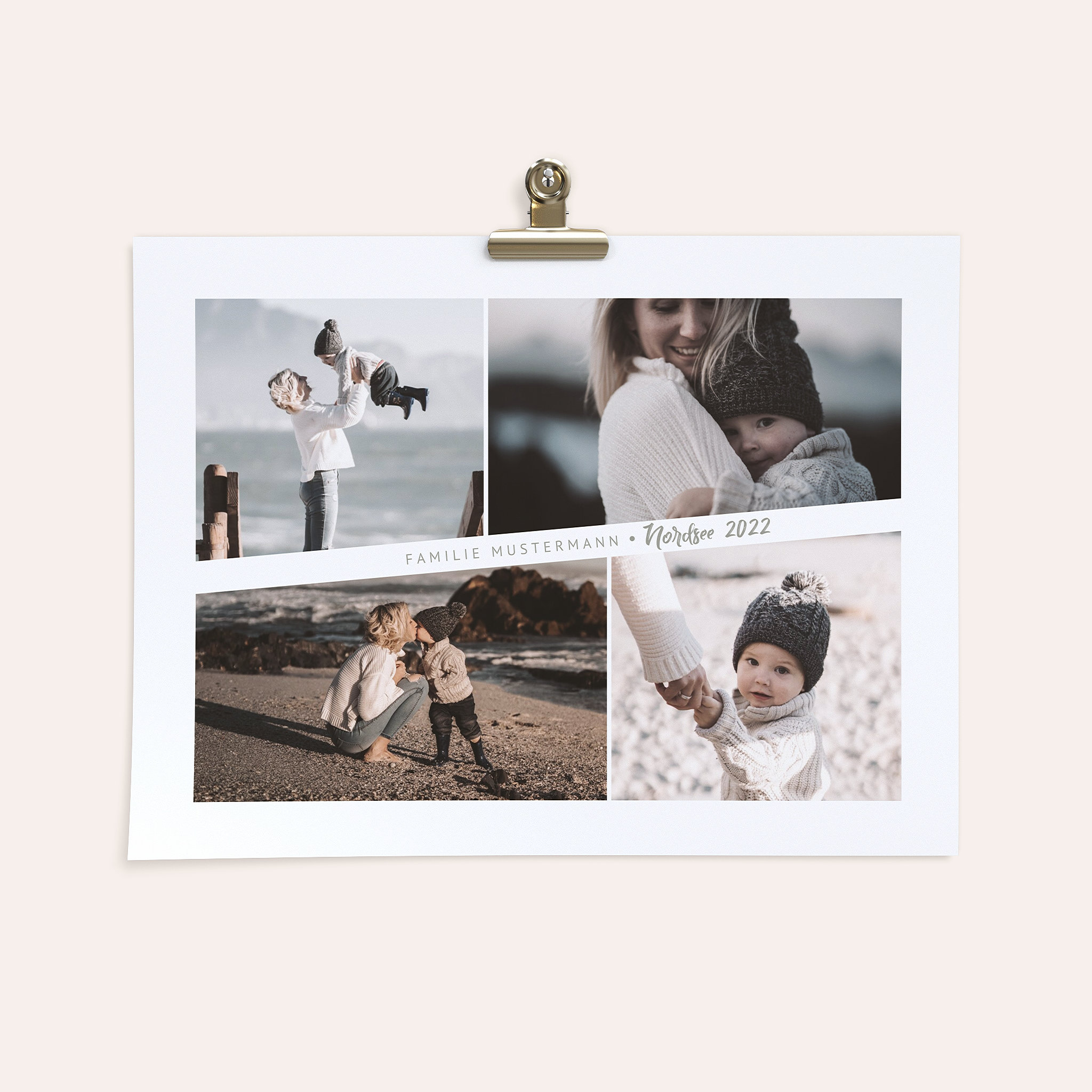 Wandbilder Wohnzimmer - Modern collage