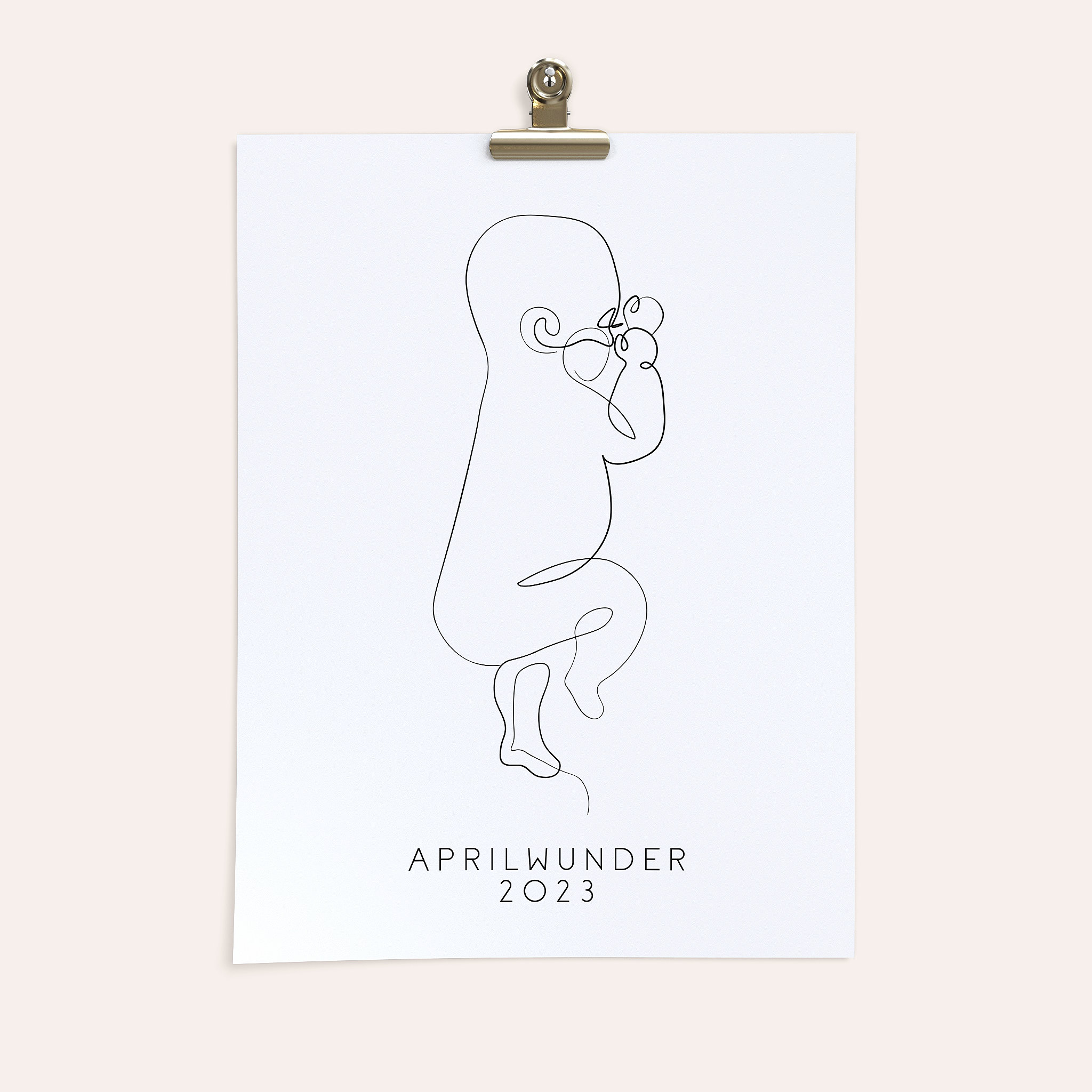 Wandbilder Babyzimmer - Unser Wunderbaby