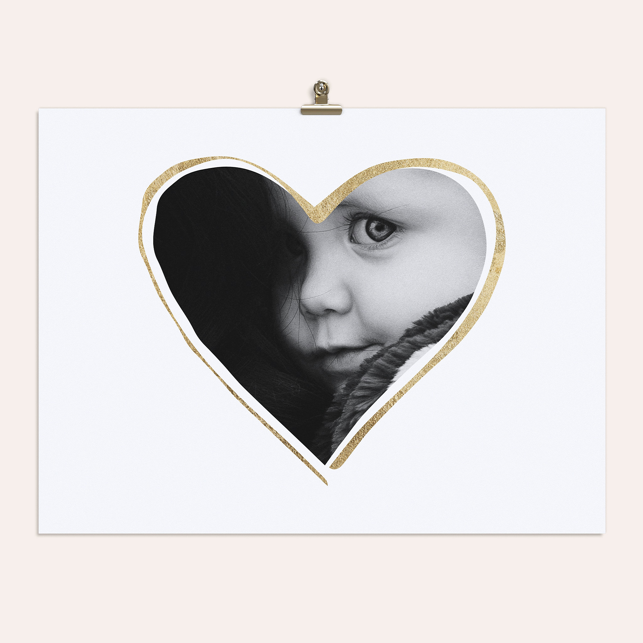 Wandbilder Babyzimmer - Hearty