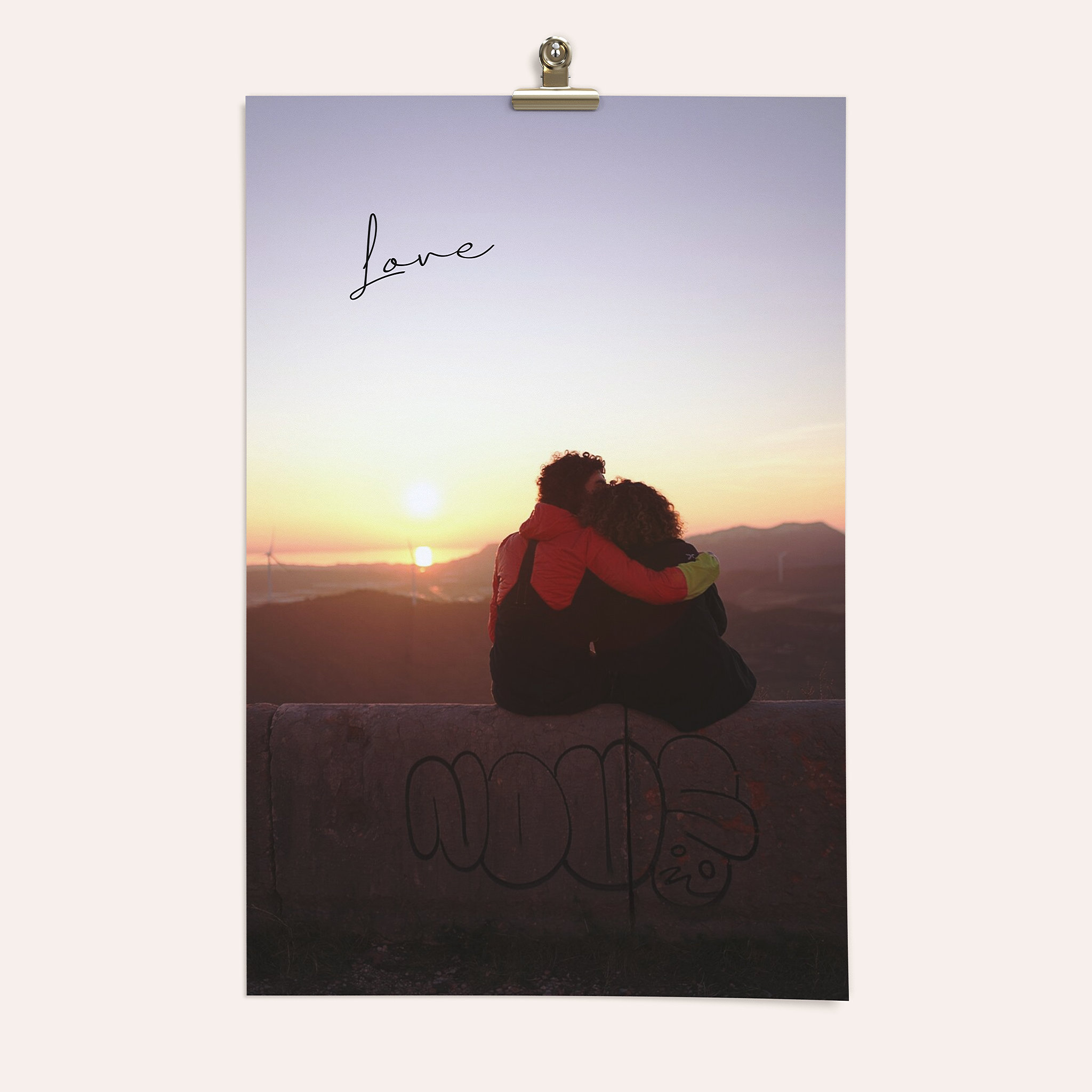 Wandbilder mit Foto - Sunset