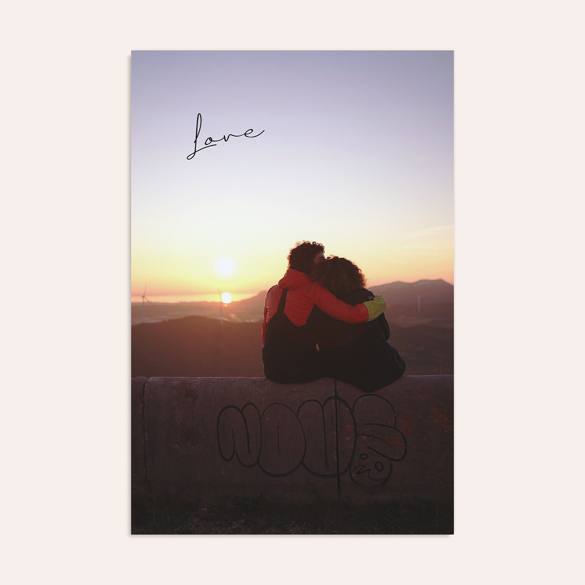 Wandbilder mit Foto - Sunset