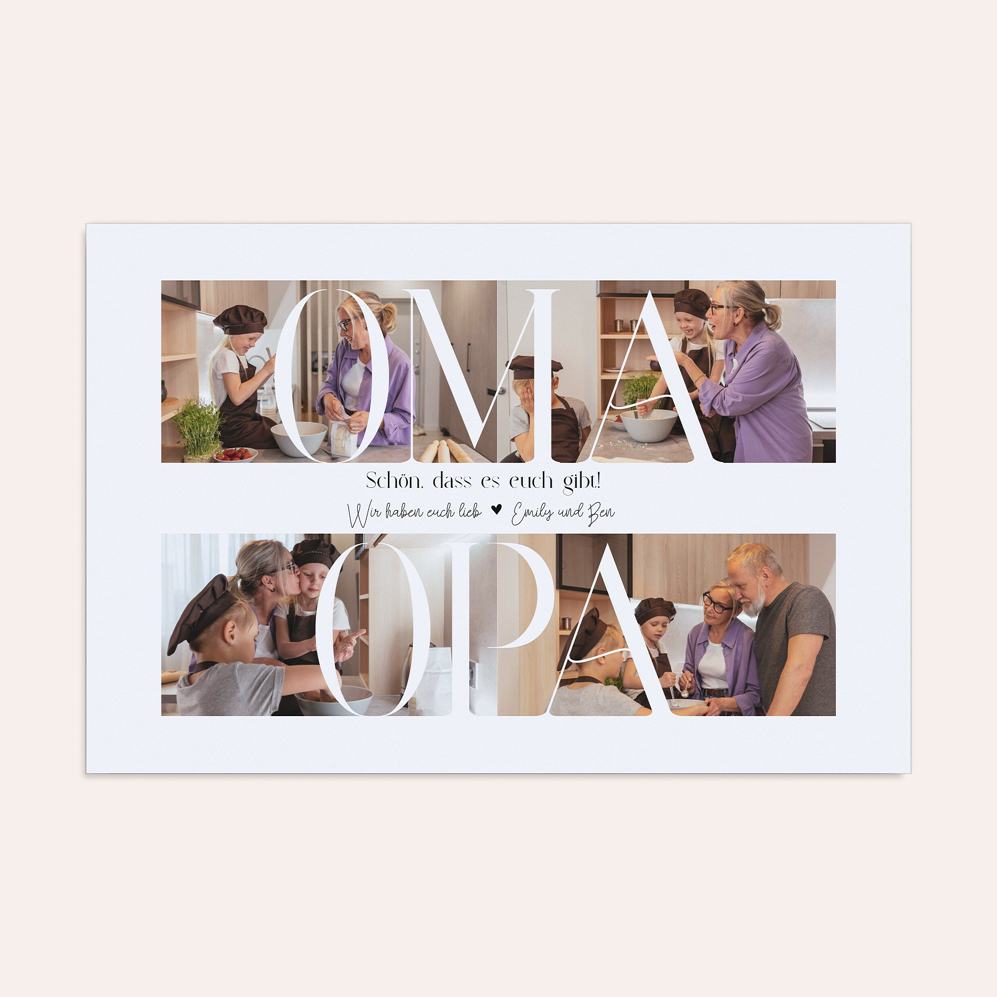 Wandbilder mit Foto - Momente voller Liebe