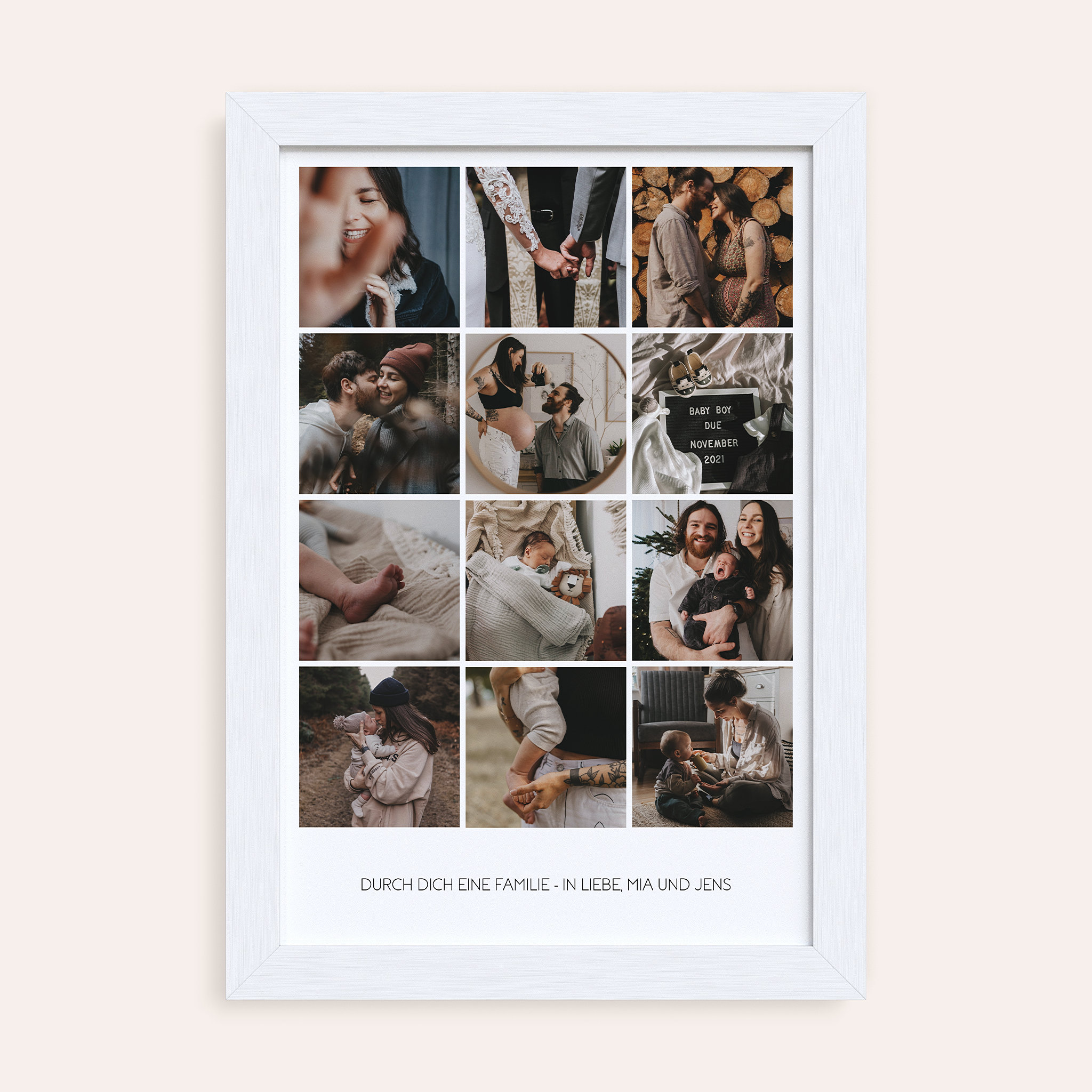 Wandbilder mit Foto - Familien-Collage