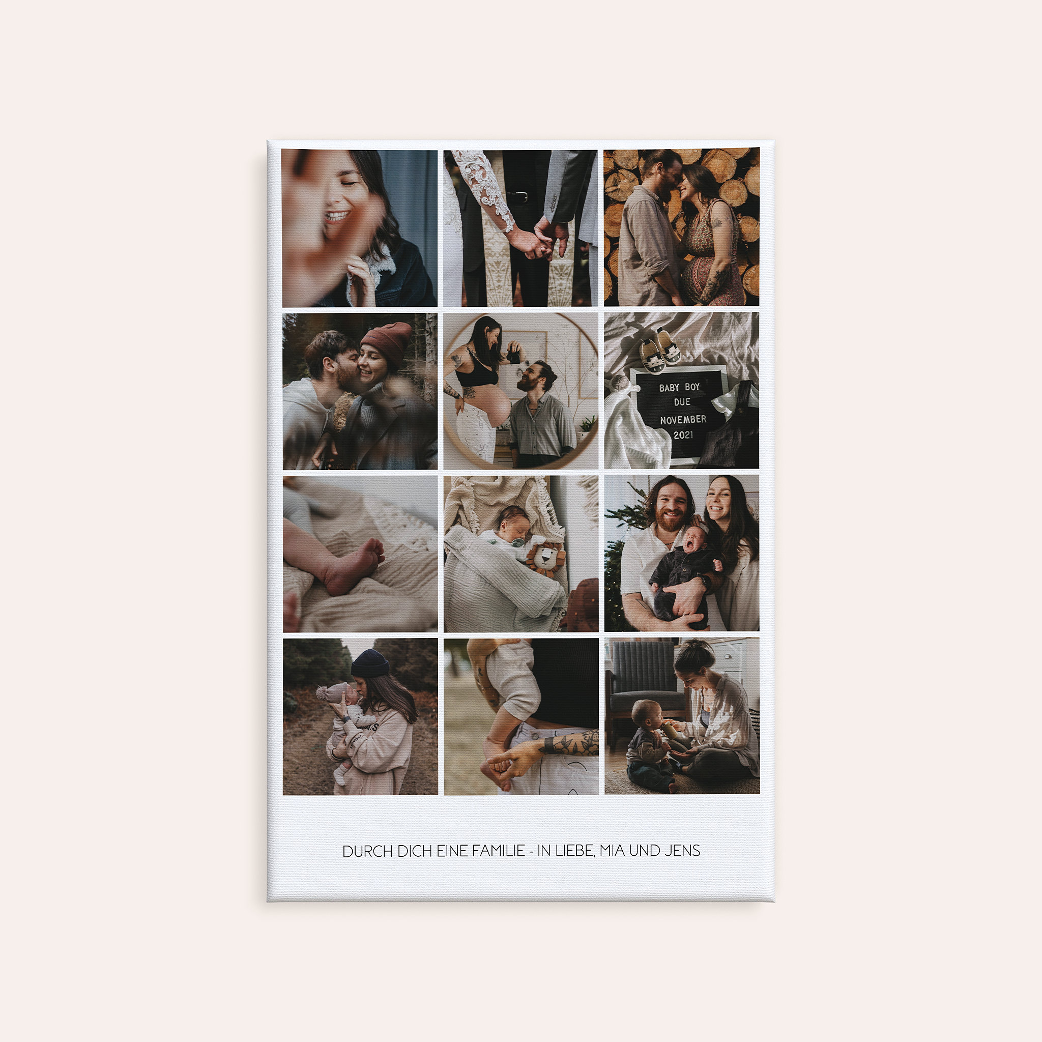 Wandbilder mit Foto - Familien-Collage