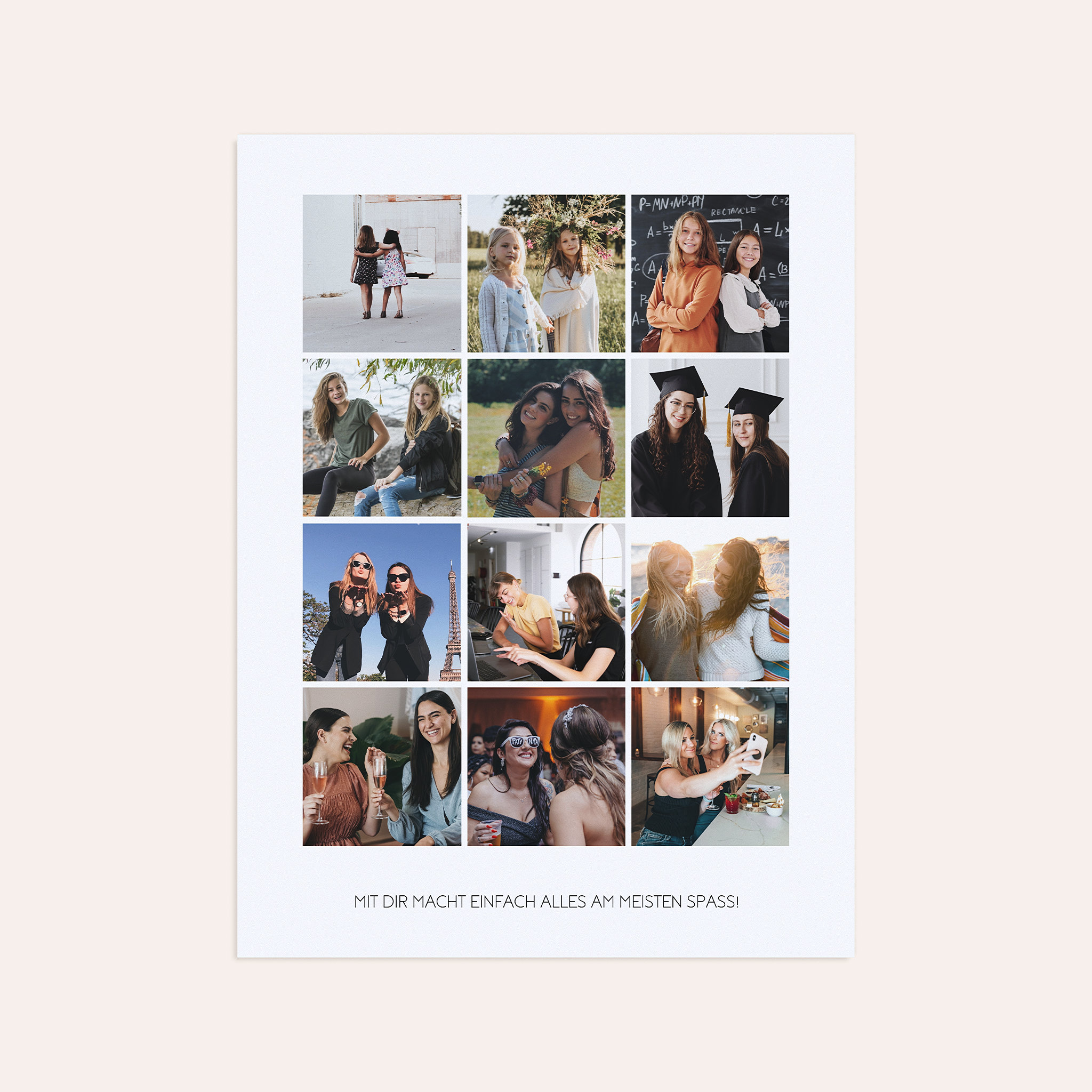 Wandbilder mit Foto - Collage Lebensmomente