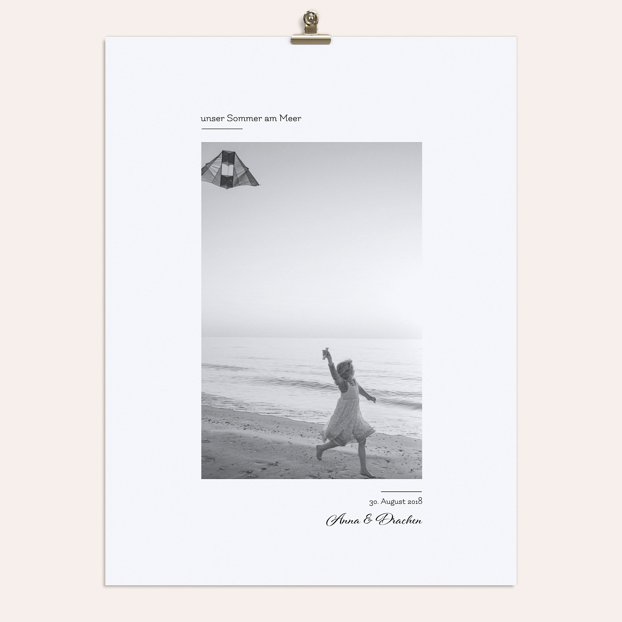 Wandbilder mit Foto - Strandläufer