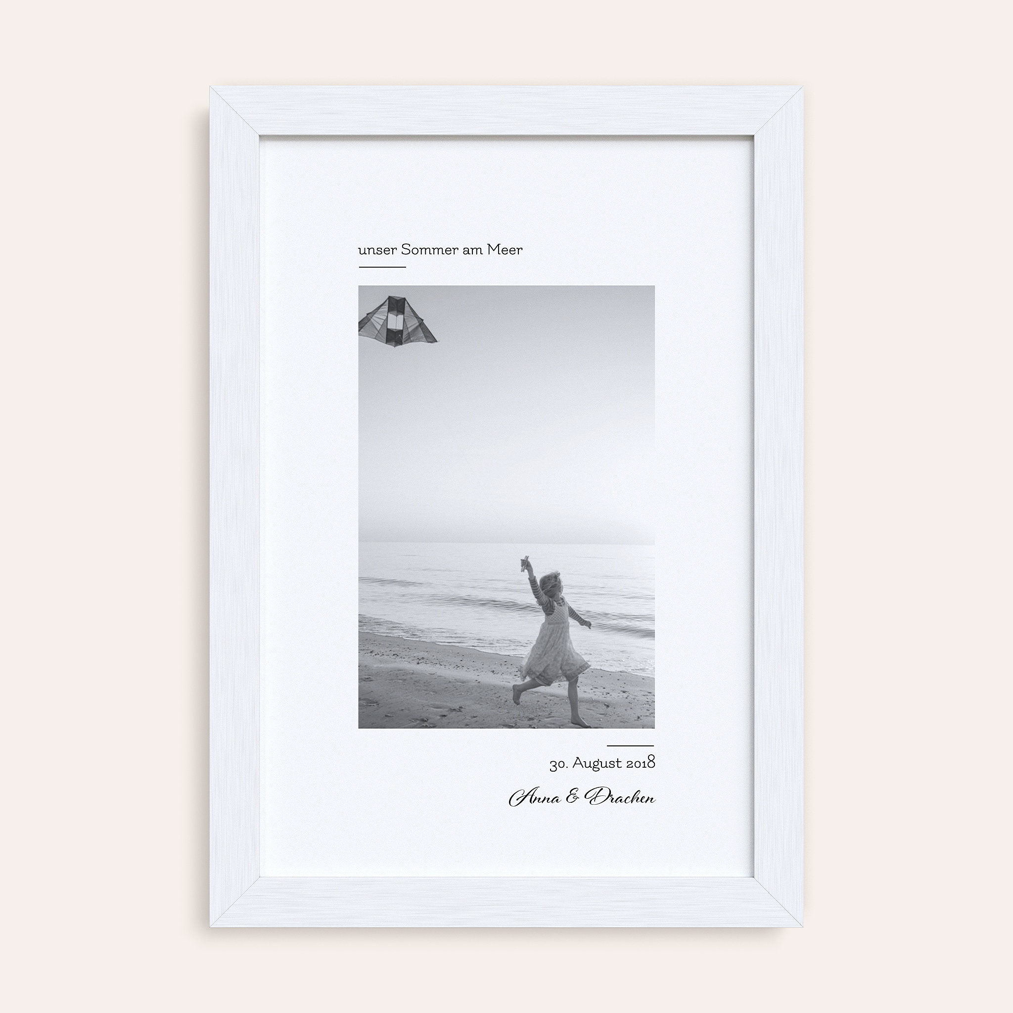 Wandbilder mit Foto - Strandläufer