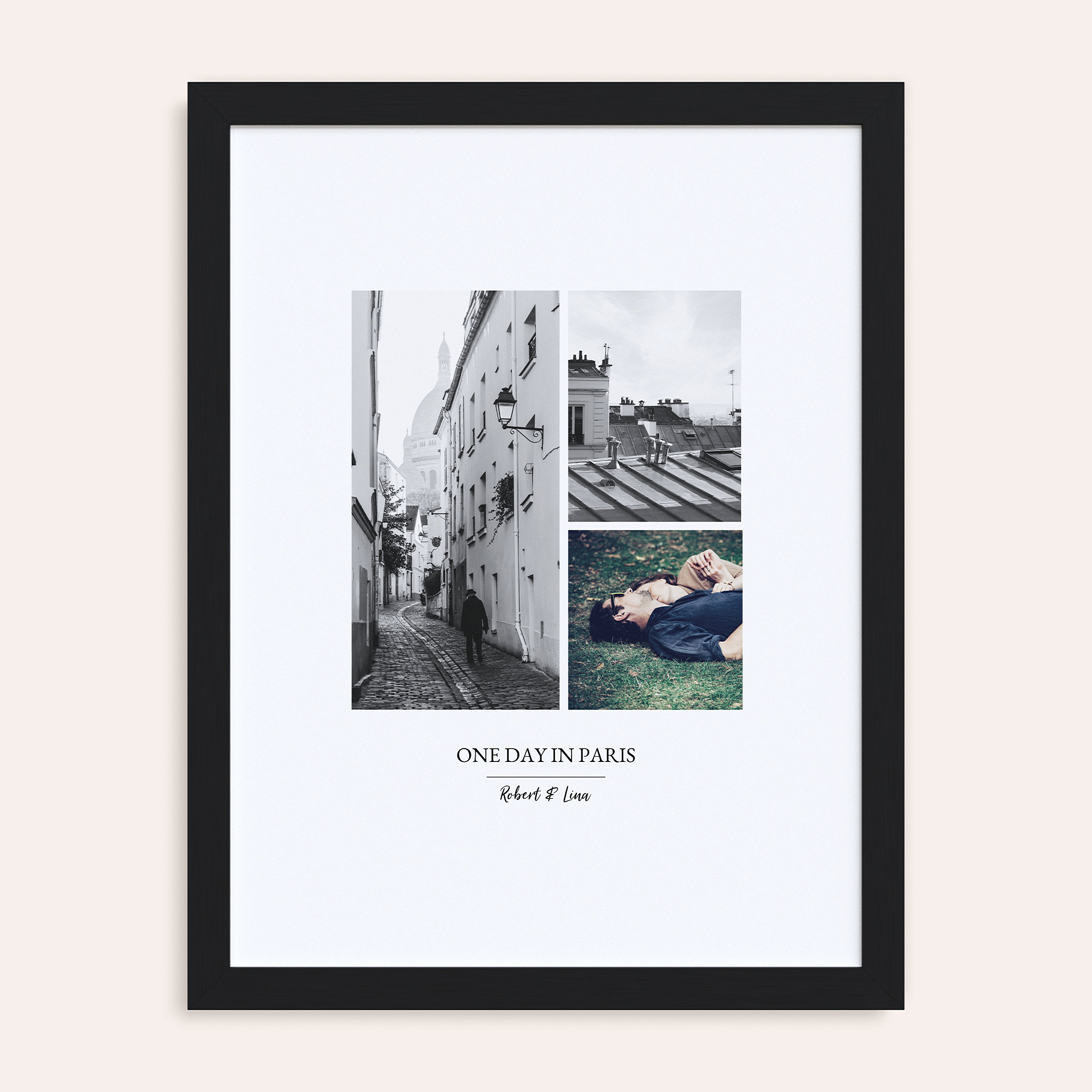 Wandbilder mit Foto - Mon amour